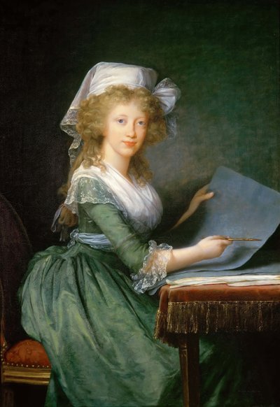 Prinzessin Luisa Maria von Neapel und Sizilien von Elisabeth Louise Vigee Lebrun