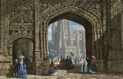 Kathedrale von Canterbury von Louise Ingram Rayner