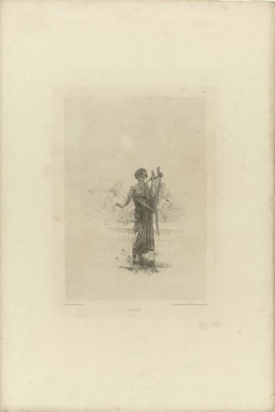 Skizze für den Improvisator von Lourens Alma Tadema