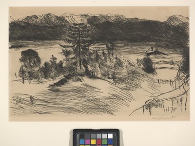 Großer Walchensee von Lovis (1858 1925) Corinth