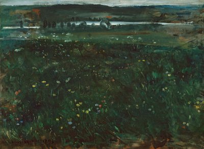 Bei Unterschäftlarn an der Isar von Lovis Corinth
