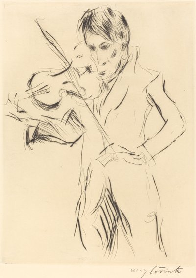 Bildnis Andreas Weissgaerber, 1919 von Lovis Corinth