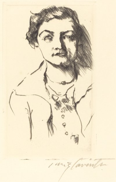 Bildnis einer jungen Dame—Anneliese Halbe von Lovis Corinth