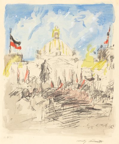 Bismarckfeier von Lovis Corinth