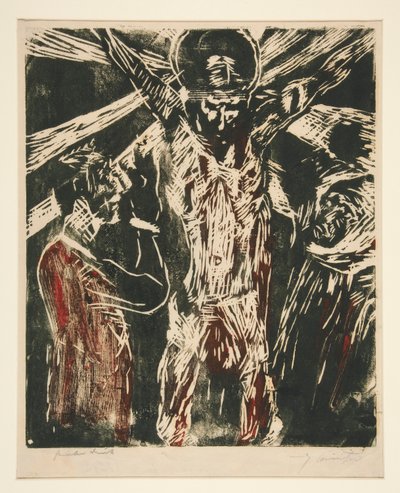 Christus am Kreuz von Lovis Corinth
