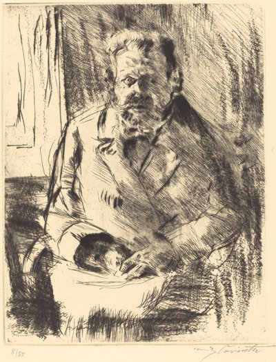 Der Dichter, 1920 von Lovis Corinth