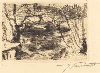 Der Neue See, 1920-1921 von Lovis Corinth