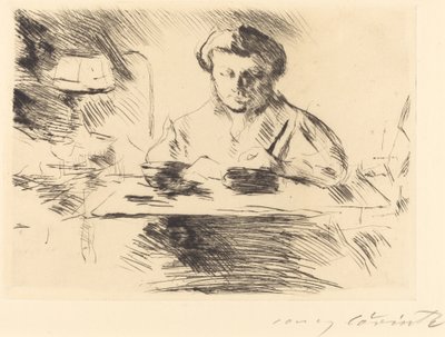 Die Gattin von Lovis Corinth