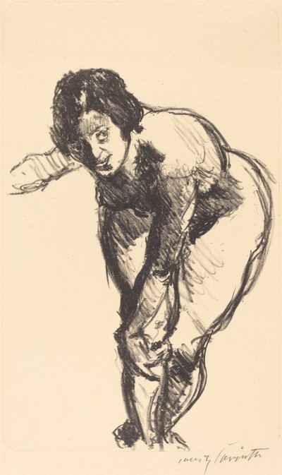 Gebeugter Akt, 1916 von Lovis Corinth