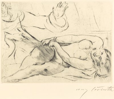 Joseph und Potiphars Weib II von Lovis Corinth