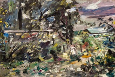 Walchensee, Silberpfad von Lovis Corinth