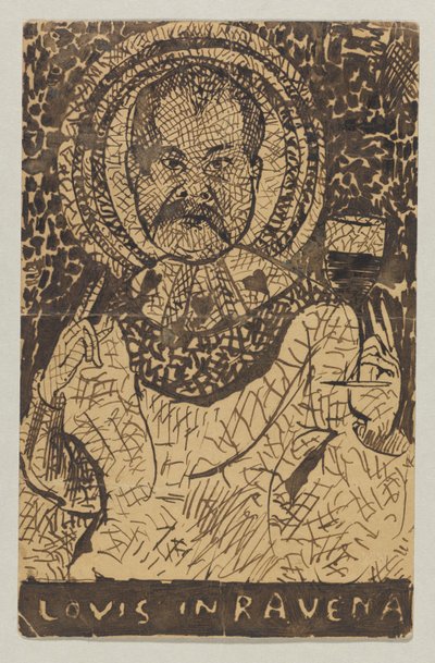 Lovis Corinth an Carl Strathmann: Postkarte, Poststempel 17. Mai 1897 (Ravenna) von Lovis Corinth