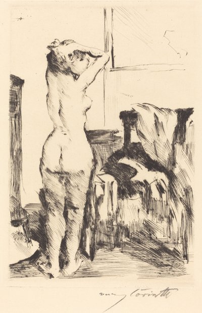 Modellstudie von Lovis Corinth