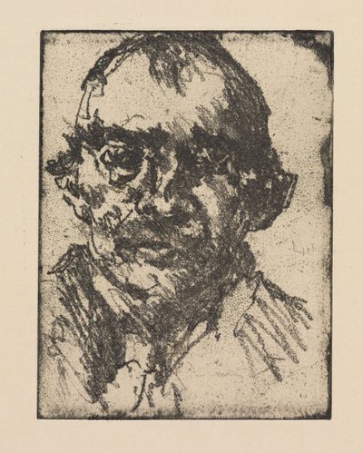 Selbstbildnis 1921 von Lovis Corinth