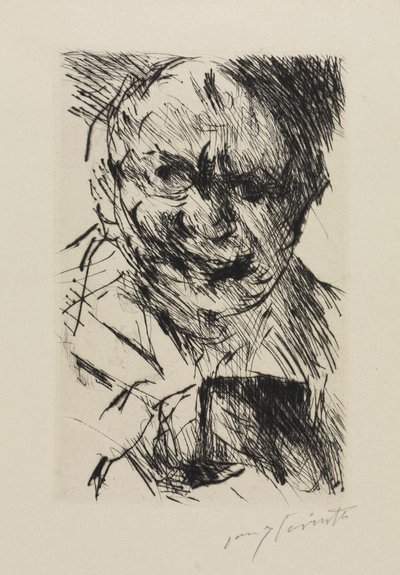 Selbstbildnis 1923 von Lovis Corinth