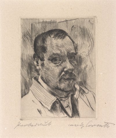 Selbstporträt von Lovis Corinth