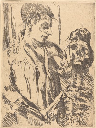 Tod und Jüngling von Lovis Corinth