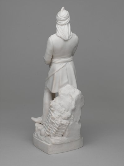 Parian-Ware-Statuette von Leutnant (später Major) William Hodson von Ltd Mintons