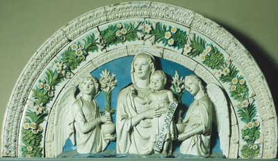 Madonna mit Kind von Luca Della Robbia