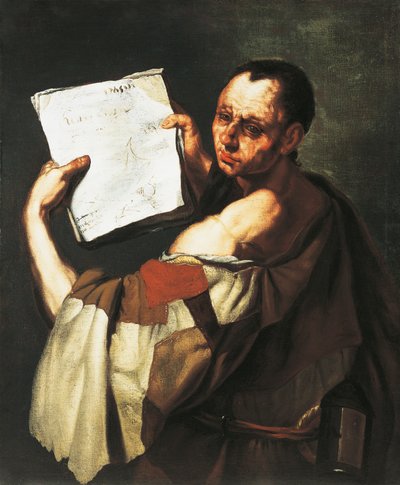 Philosoph oder Heiliger von Luca Giordano