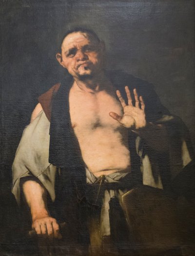 Porträt eines Baumeisters (Crates) von Luca Giordano