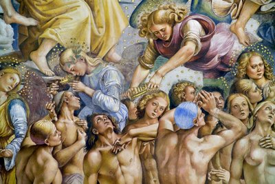 Auserwählte, aus dem Freskenzyklus des Jüngsten Gerichts von Luca Signorelli