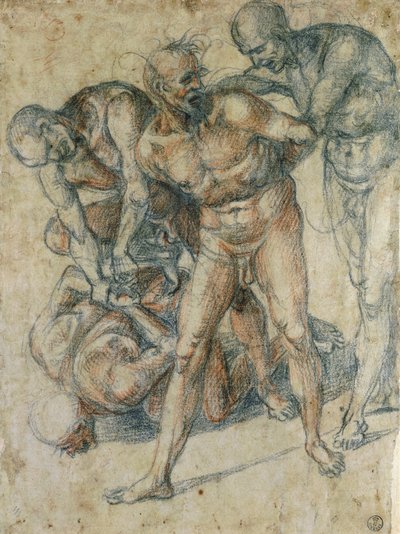 Männliche Akte von Luca Signorelli