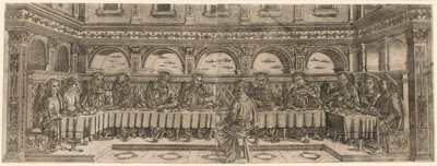 Das letzte Abendmahl (Paar) von Lucantonio degli Uberti
