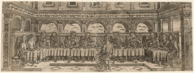Das letzte Abendmahl von Lucantonio degli Uberti