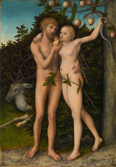 Sündenfall von Lucas Cranach the Elder