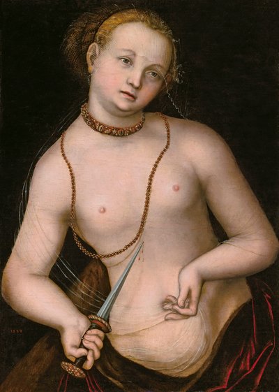 Lucretia von Lucas Cranach the Elder