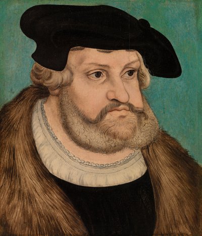 Porträt von Friedrich dem Weisen, Herzog von Sachsen von Lucas Cranach the Elder