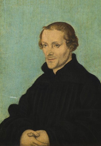 Porträt von Philipp Melanchthon von Lucas Cranach the Elder