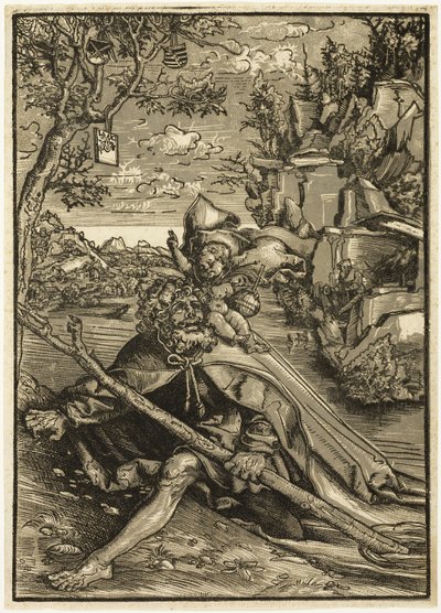 Heiliger Christophorus von Lucas Cranach the Elder
