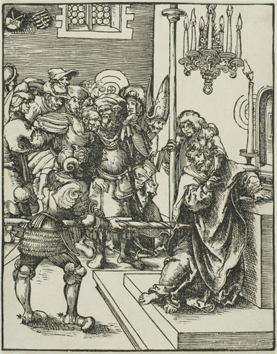 Heiliger Thomas, aus Das Martyrium der Apostel von Lucas Cranach the Elder