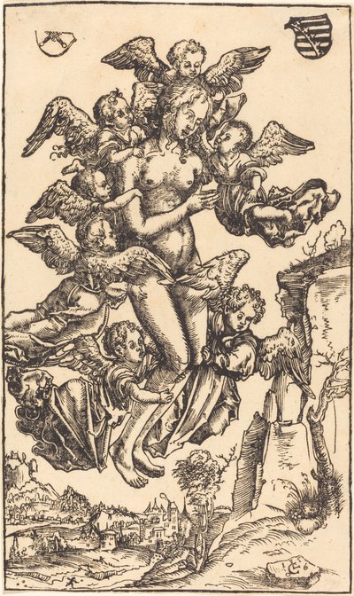 Die Ekstase der Heiligen Maria Magdalena von Lucas Cranach the Elder