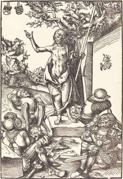 Die Auferstehung von Lucas Cranach the Elder