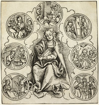 Die sieben Freuden Mariens von Lucas Cranach the Elder