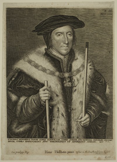 Thomas Howard, Herzog von Norfolk von Lucas Emil Vorsterman