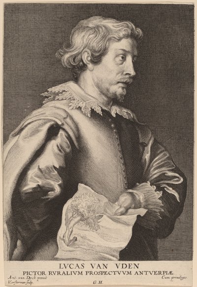Lucas van Uden von Lucas Emil Vorsterman after Sir Anthony van Dyck