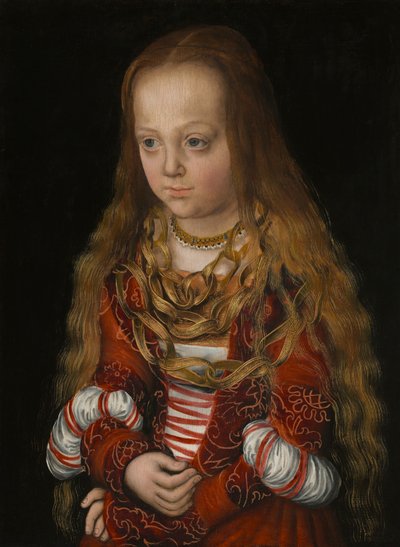 Prinzessin von Sachsen, ca. 1517 von Lucas the Elder Cranach