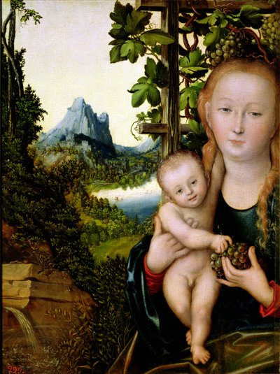 Madonna mit Kind von Lucas the Elder Cranach