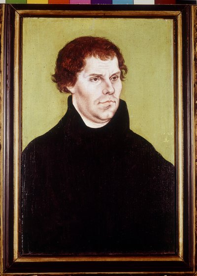 Porträt von Martin Luther (1483 - 1546), Gemälde von Carnach von Lucas the Elder Cranach