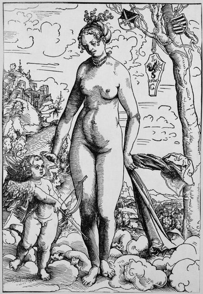 Venus und Amor von Lucas the Elder Cranach