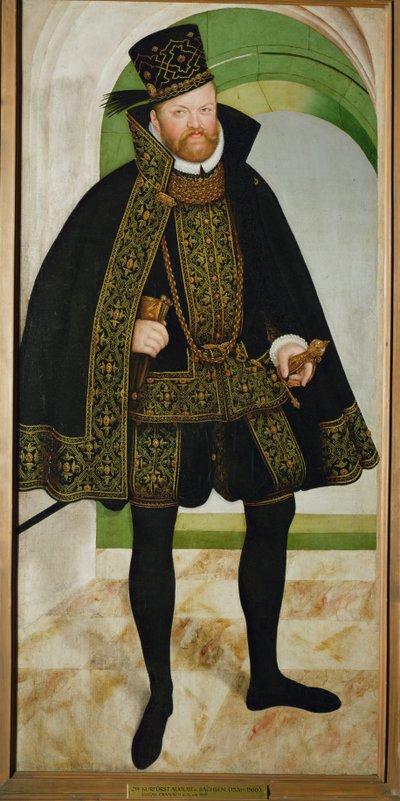 August von Sachsen von Lucas the Younger Cranach