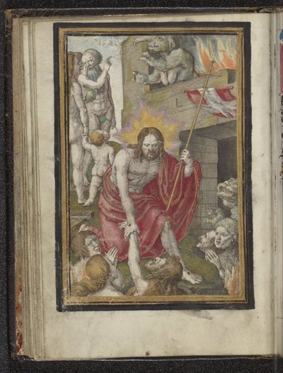 Abstieg in die Vorhölle von Lucas van Leyden