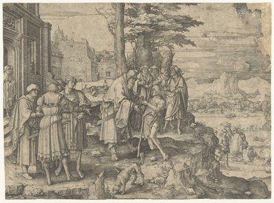 Die Rückkehr des verlorenen Sohnes von Lucas van Leyden