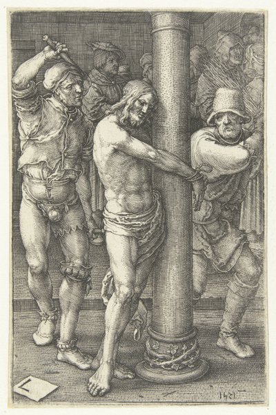 Geißelung Christi von Lucas van Leyden