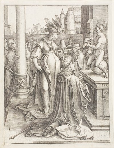 Salomos Götzendienst von Lucas van Leyden
