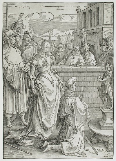 Salomos Götzendienst von Lucas van Leyden